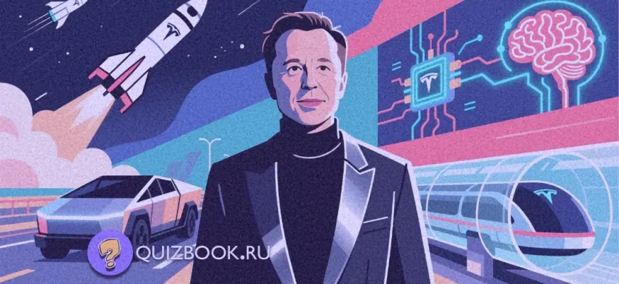 Изображение к квизу о Илоне Маске | Часть 3