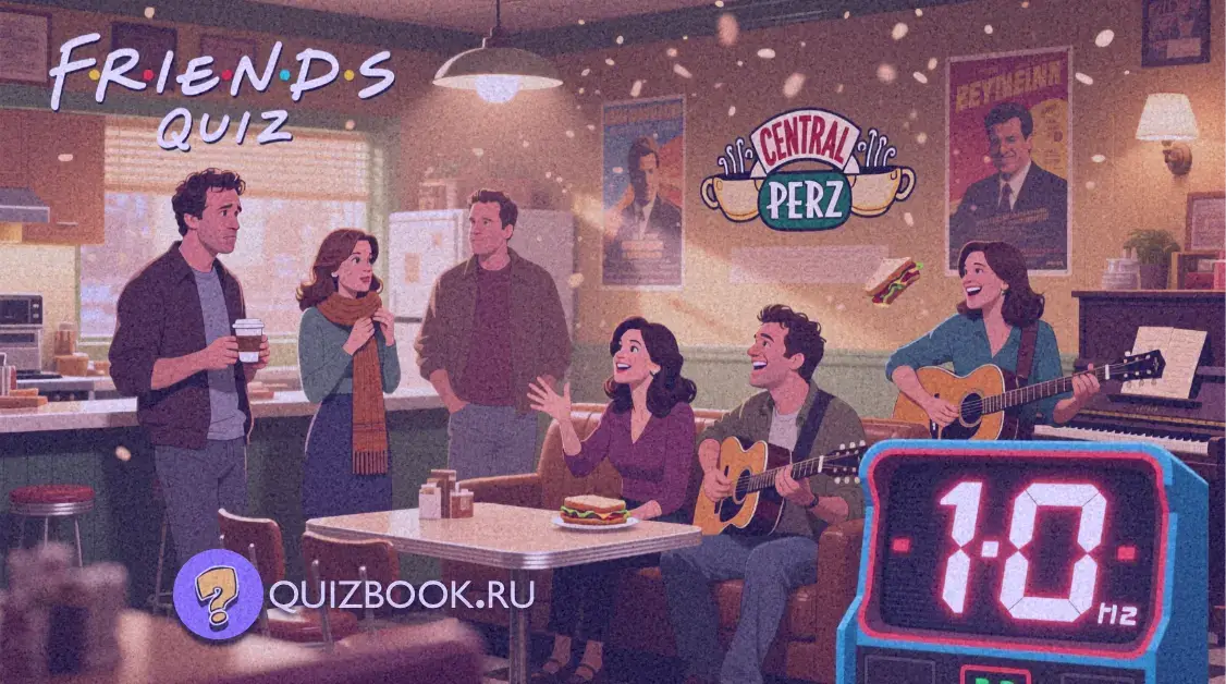 изображение к квизу - викторина по сериалу «Друзья» | Часть 1