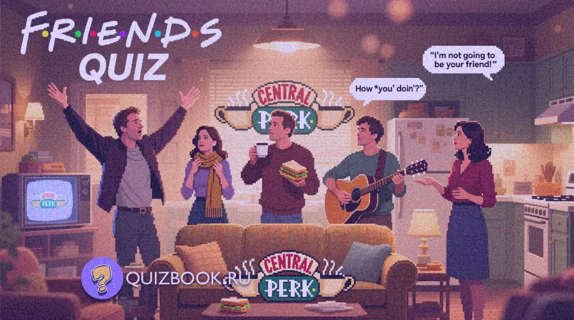 изображение к квизу - викторина по сериалу «Друзья» | Часть 2
