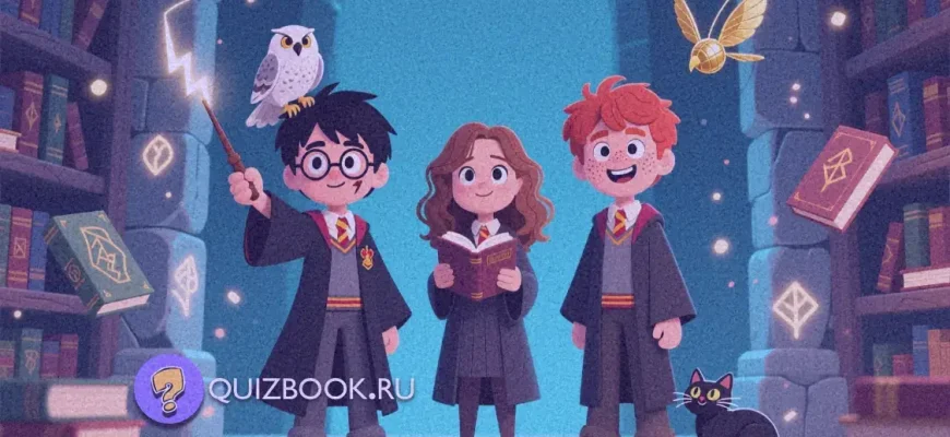 Изображение к квизу-викторине: Квиз-викторина по вселенной Гарри Поттера | Часть 5