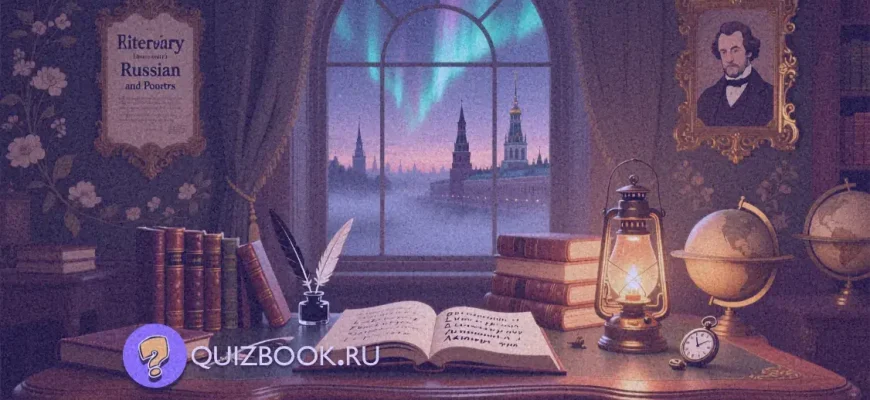 Изображение к Поэтическому квизу «Шедевры русской поэзии» | Часть 1