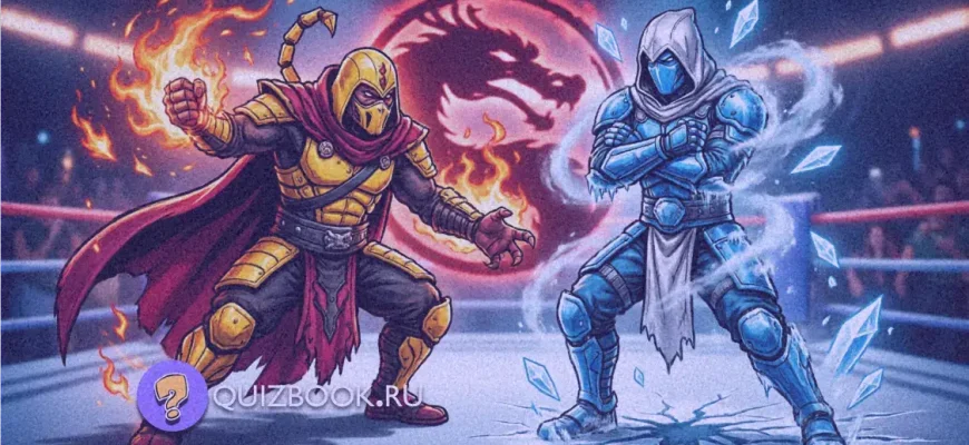 Изображение квиз-викторины по вселенной Mortal Kombat | Часть 1