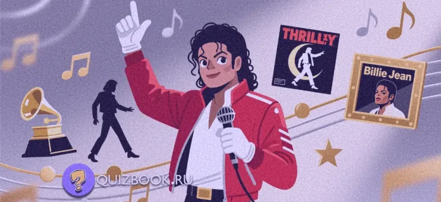 Изображение квиза-викторины: Насколько хорошо ты знаешь Майкла Джексона? | Часть 1