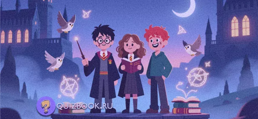 Изображение к квизу-викторине: Квиз-викторина по вселенной Гарри Поттера | Часть 1