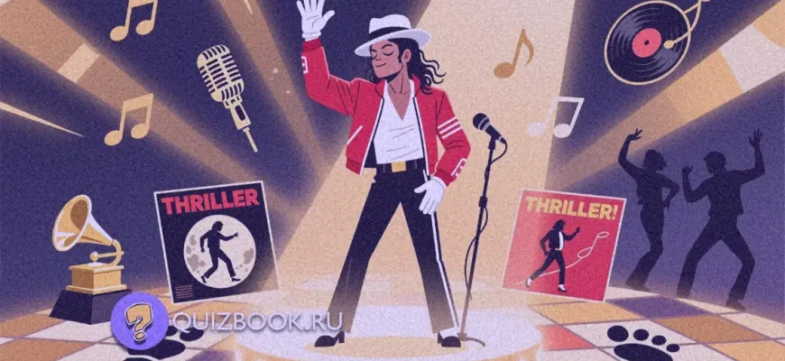 Изображение квиза-викторины: Насколько хорошо ты знаешь Майкла Джексона? | Часть 2