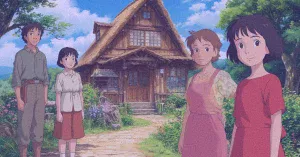 Постер к квиз-викторине по аниме студии Ghibli | Часть 2